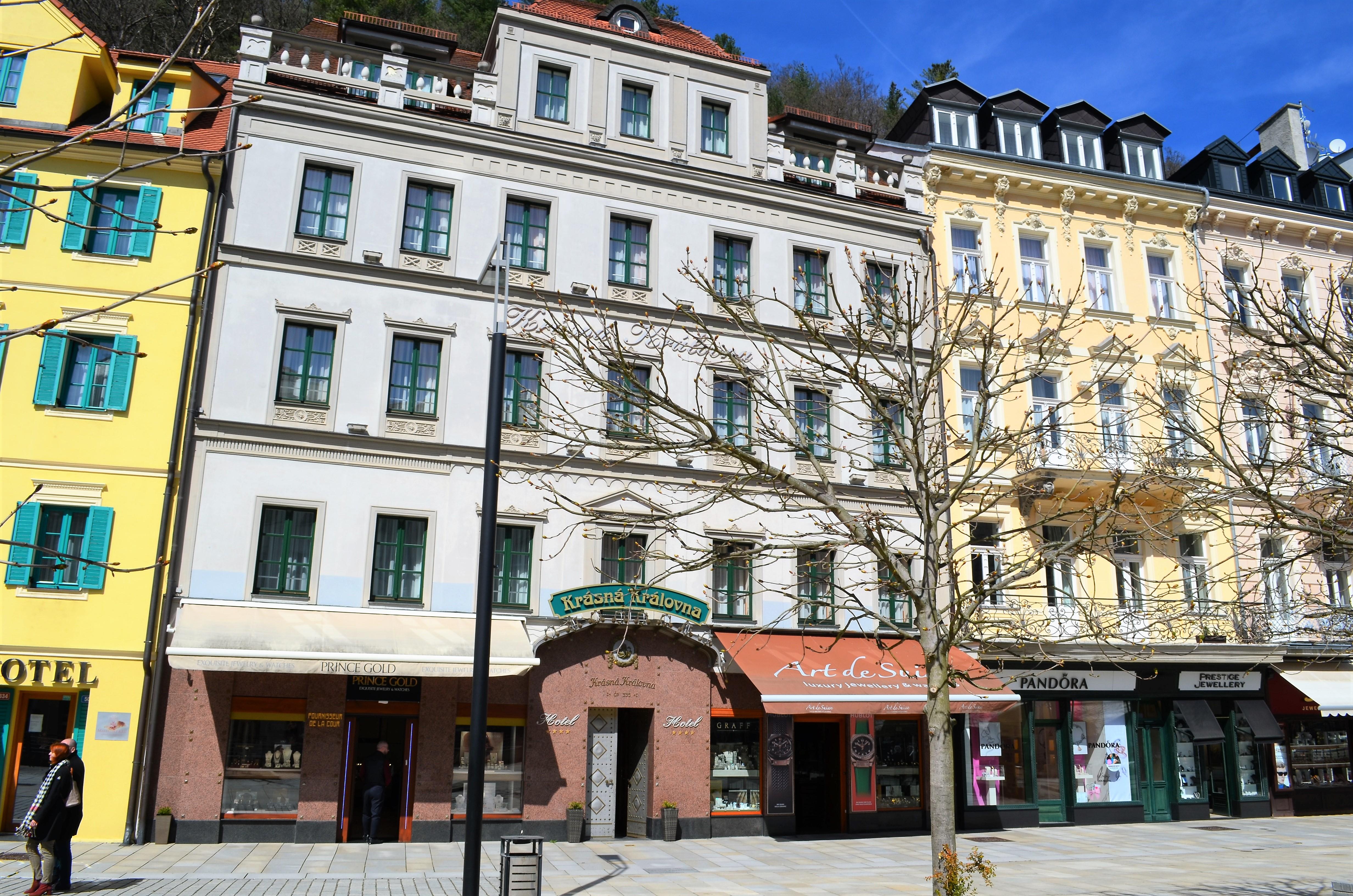 Hotel Renesance Krasna Kralovna Karlovy Vary Dış mekan fotoğraf